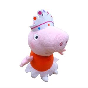 Ballerina Ty Peppa Pig Plush Stuffed Toy 5" Doll
